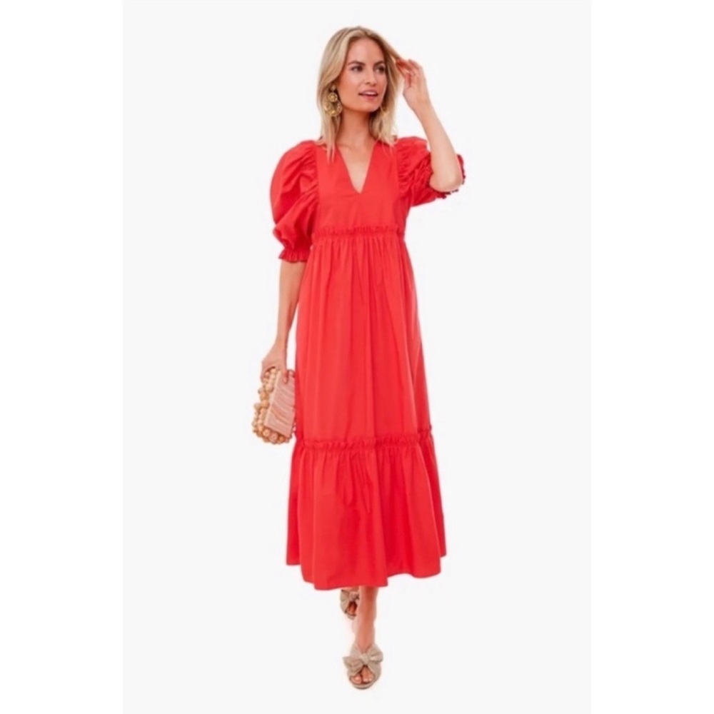 Hunter Bell New York Palmer Dress in red XS